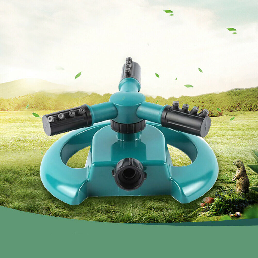 Durable rotating sprinkler system for yard and garden use Durable rotating sprinkler system for yard and garden use